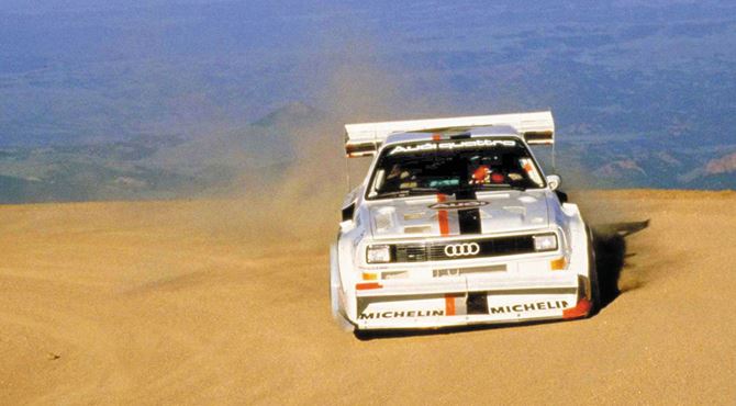 Audi reli trke šampionat 1987 5-cilindarski motor