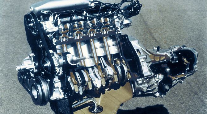 Motor sa 5 cilindara - audijev 5-cilindrični motor