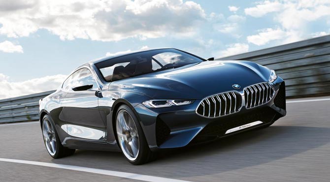 bmw serije 8 napred