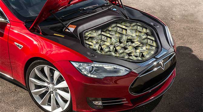 vrednost kompanije Tesla - Tesla vrednija od forda